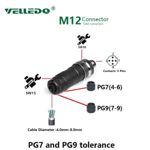 M12 Straight Plug M12 Straight Plug