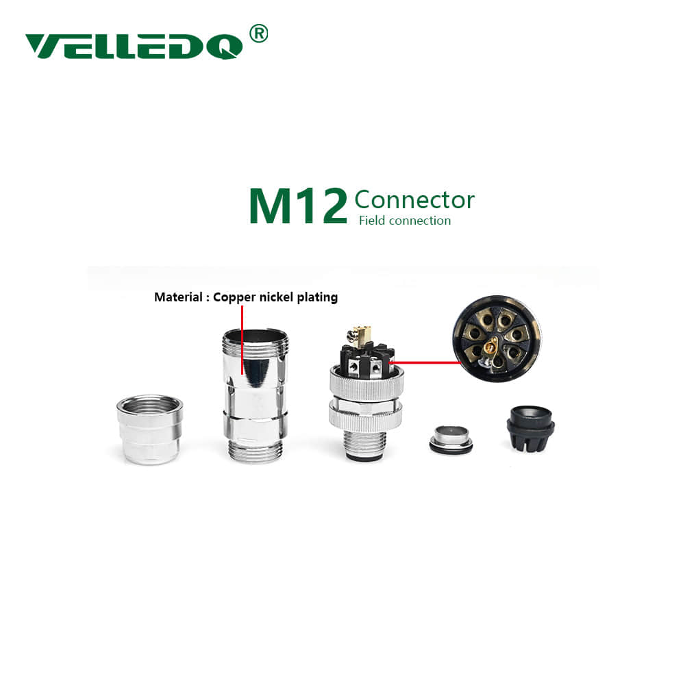 M12 8-Pin Male Connector M12 8-Pin Male Connector