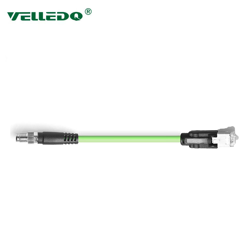 M8 to RJ45 Ethernet Cable M8 to RJ45 Ethernet Cable