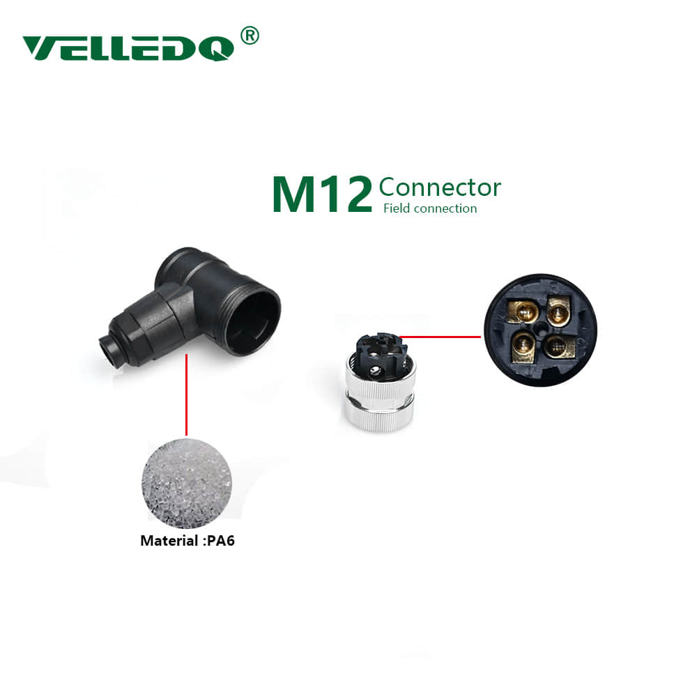 Right Angle M12 Connector Right Angle M12 Connector