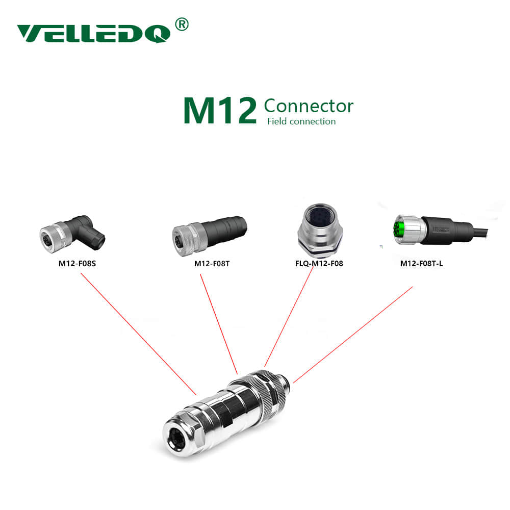 M12 8-Pin Male Connector M12 8-Pin Male Connector