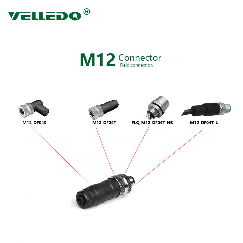 M12 4 Pin Male Connector M12 4 Pin Male Connector