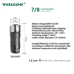 7/8 Connector 7/8 Connector