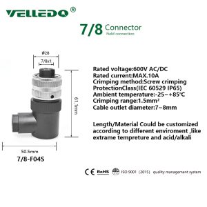 7/8 Circular Connector 7/8 Circular Connector