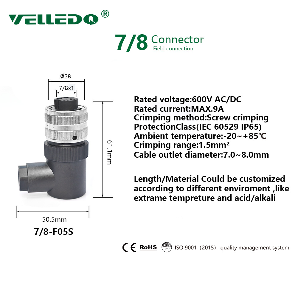 2 7/8 Female Connector