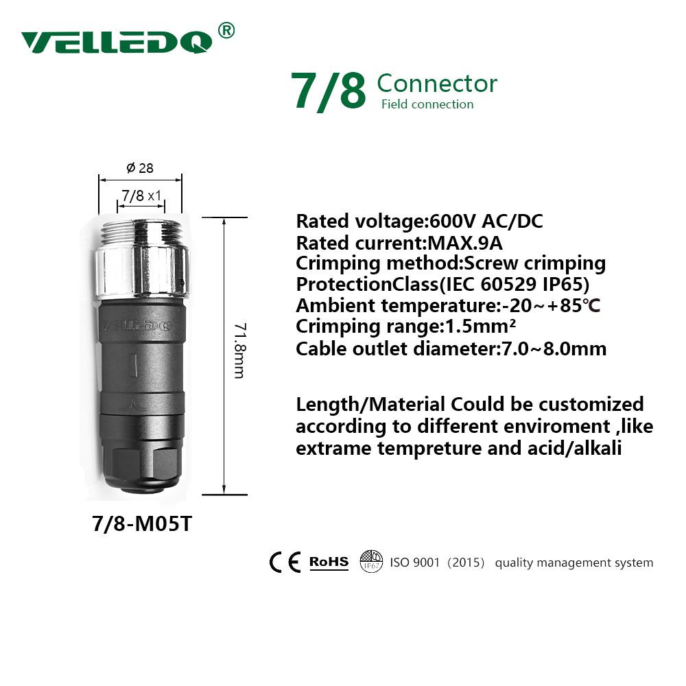 2 Seven-eighths Connector Kit