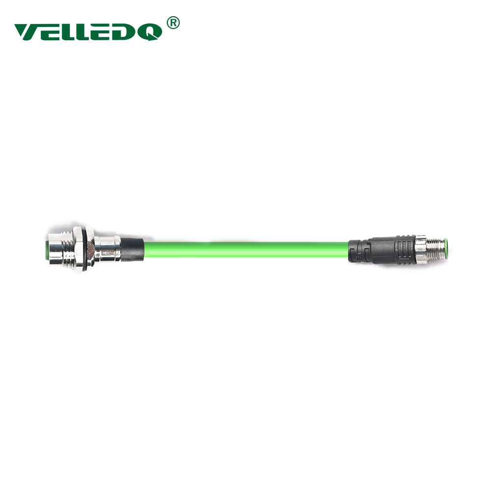 4 M12 D Coded Cable